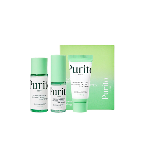 Purito Wonder Releaf Centella Mini Kit Unscented