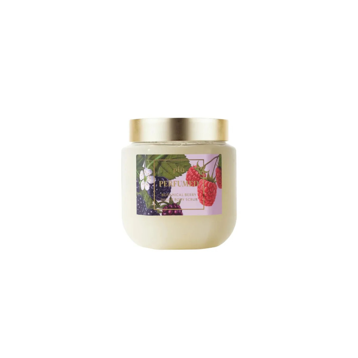 plu Perfumed Sugar Body Scrub Botanical Berry 500g