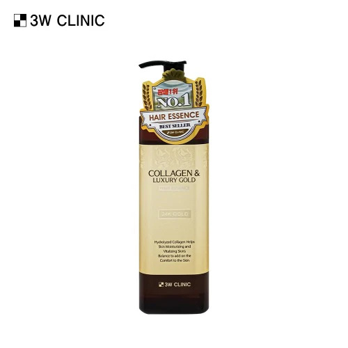 3W Clinic collagen \u0026 luxury gold hair essence 500ml