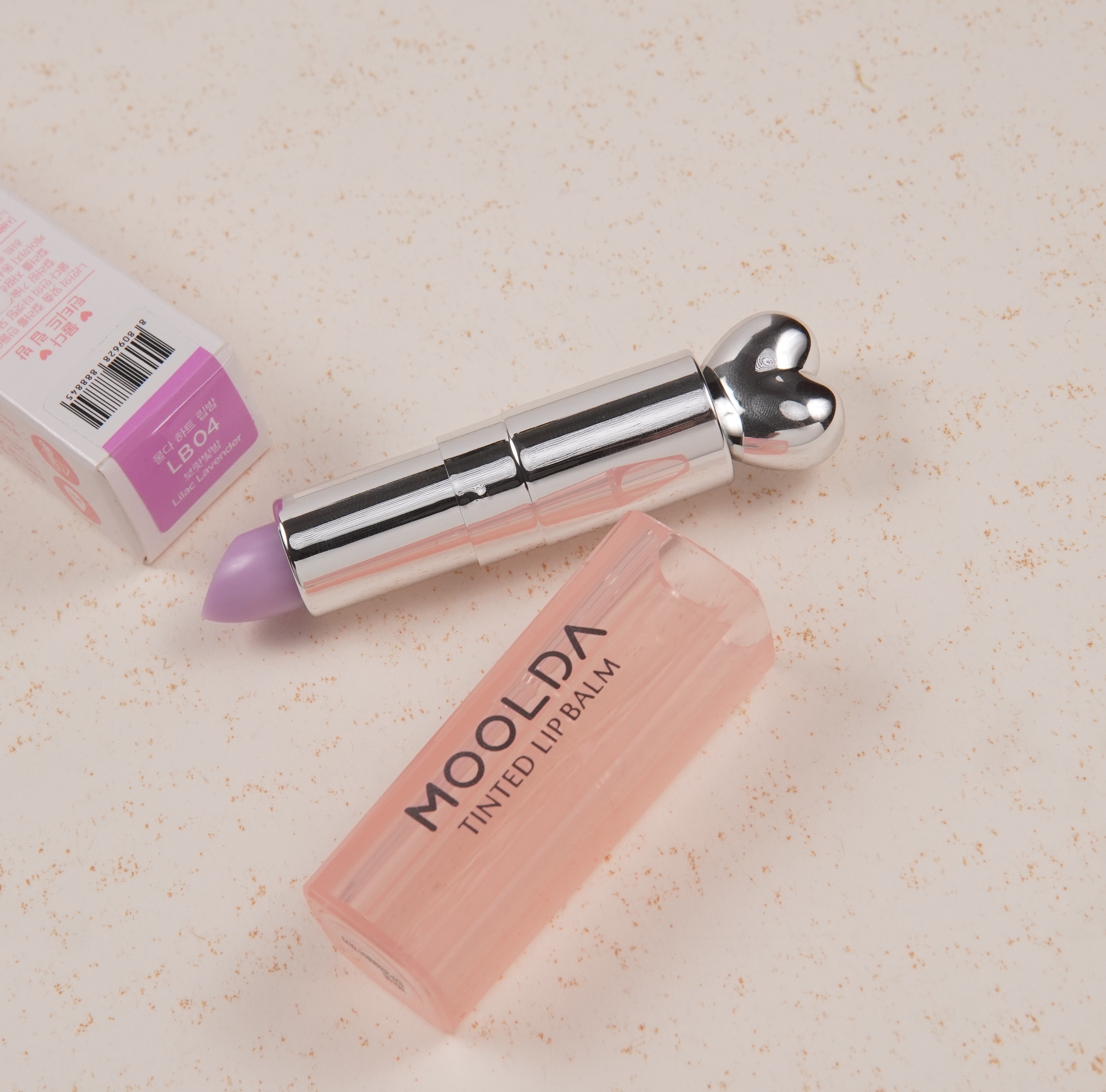 MOOLDA Tinted Lip Balm (Lilac Lavender) LB04 3g