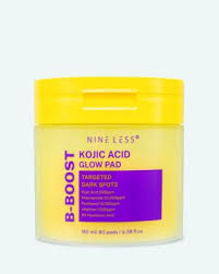 NINELESS B- Boost Kojic Acid Glow Toner Pad ( 80 pads )