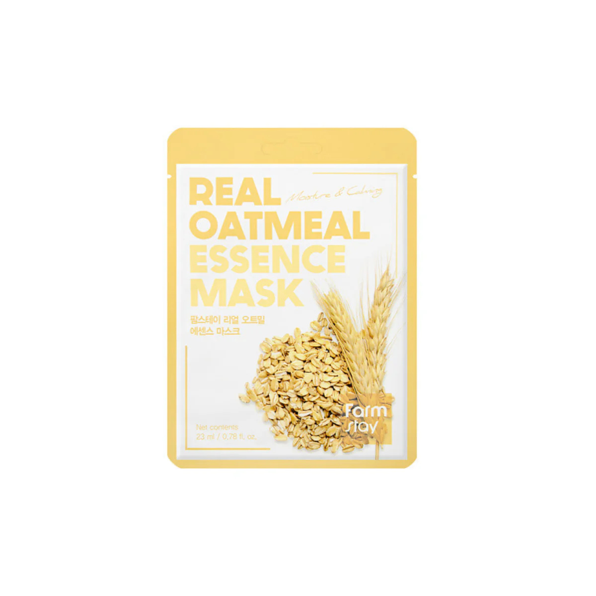 FARM STAY Real Oatmeal Essence Mask - 23ml