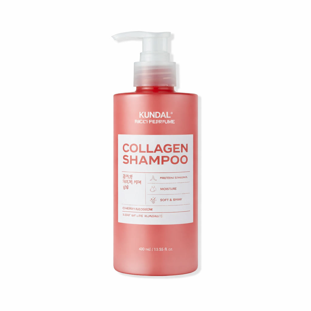 Kundal Rich Perfume Collagen Shampoo (Cherry Blossom) 400ml