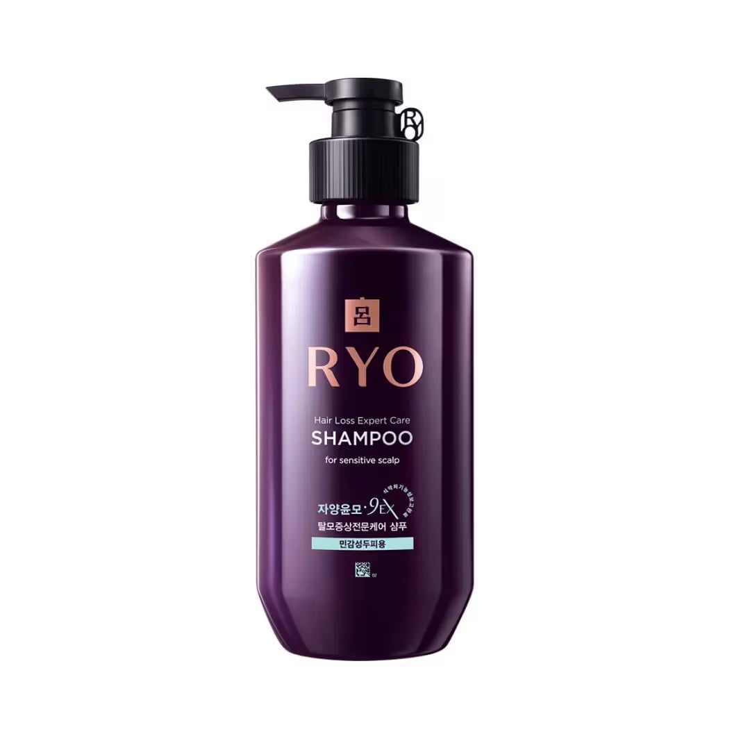 Ryo Hair Loss Expert Care Shampoo For Sensitive Scalp – 400ml